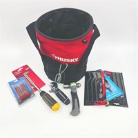 Husky Bucket Tote with Tools