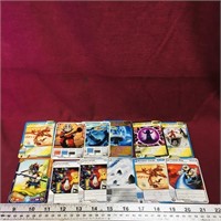 Lot Of 12 Lego Card Game Trading Cards