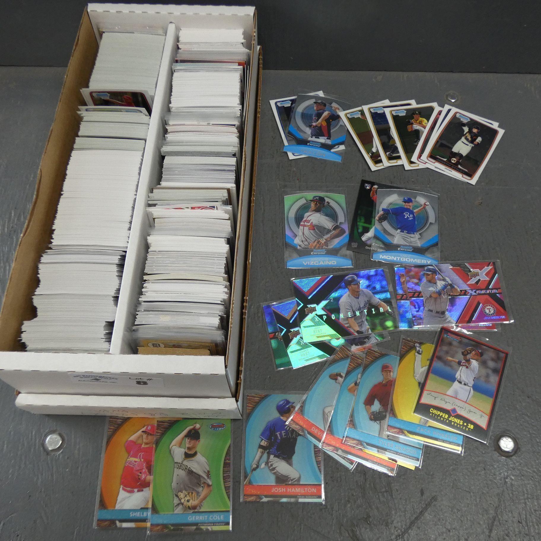 Assorted Bowman Chrome & Other Baseball Cards