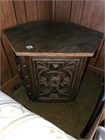 HEXAGON SHAPED END TABLE (26" X 23" X 19")