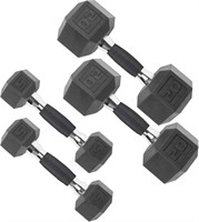 CAP Barbell Coated Dumbbell Set | 50lbs