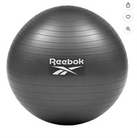 Reebok 65cm PVC Exercise Ball, Black