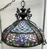 Leaded Glass Pendant Lamp