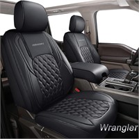 18-38in Wrangler JL Seat Covers 4-Door Black