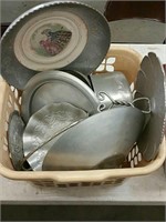 basket of metal Ware