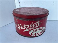 Patterson Good Candy, Brantford tin