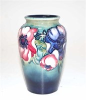 William Moorcroft Anemone vase