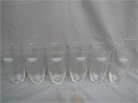 Set of 6 Vintage Lipton Iced Tea Glasses