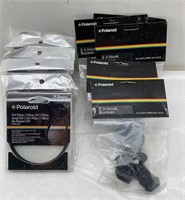 Polaroid UV filter and 2 J Hook buckles