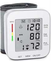 New Wrist Blood Pressure Monitor Bp Monitor Large