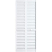 (4) Louver Pine Interior Bi-fold Doors (24"W)