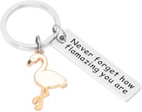 Flamingo Keychain Merch for Women Gifts Jewelry