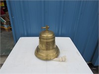 Large 13'x12" US Navy Brass Bell, Beautiful Piece