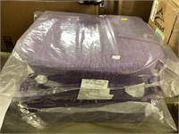 4ct purple chair cushions