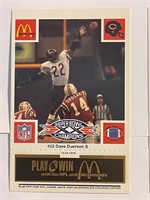 DAVE DUERSON 1986 BLACK TAB MCDONALD-BEARS