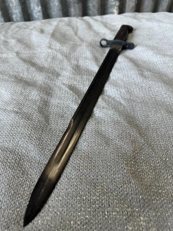 1914 Springfield M1905 Bayonet w/canvas scabbard