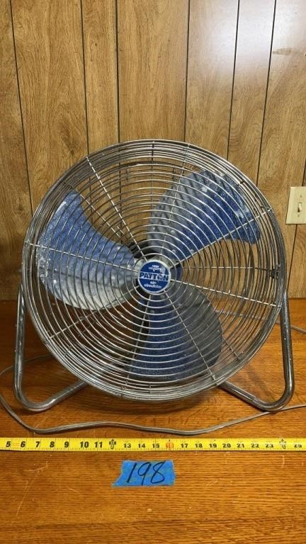 19” Patton floor fan - works !