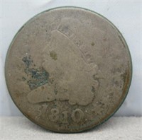1810 Bust half cent.