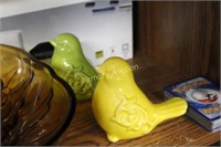 POTTERY BIRDS