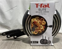 T Fal Elite Skillets 3 Pack (pre Owned)