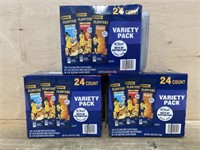 3-24 pack peanut variety pack