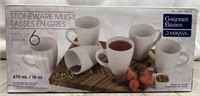 Mikasa Stoneware Mugs 5 Pack