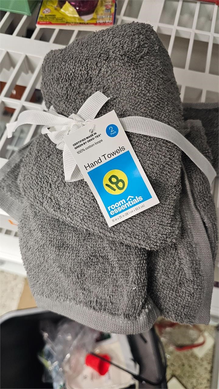 2pk hand towels wels