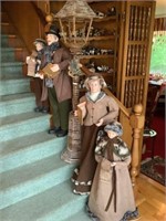 5 pc Vtg Carolers purchased at Gifts Galore