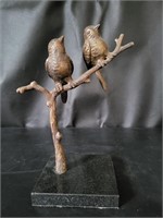 VTG Bronze Birds on Branch