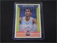 2012-13 PANINI PP QUINCY MILLER AUTOGRAPH RC