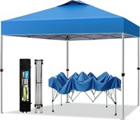 N5021 10x10 Patio Tent with Wheeled Bag, Blue