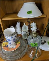 Oil Lamp, Mugs, Lamp Shades