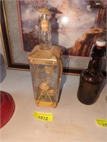 Music box glass decorative bottle