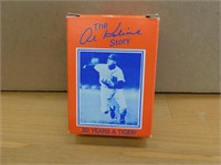 The Al Kaline Story Baseball Trading Card Set