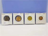 Greek Coins All 1973