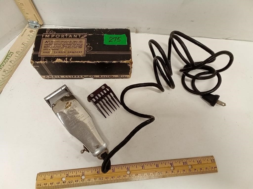 Vintage Andis Clipper Company Hair Trimmer/Shaver