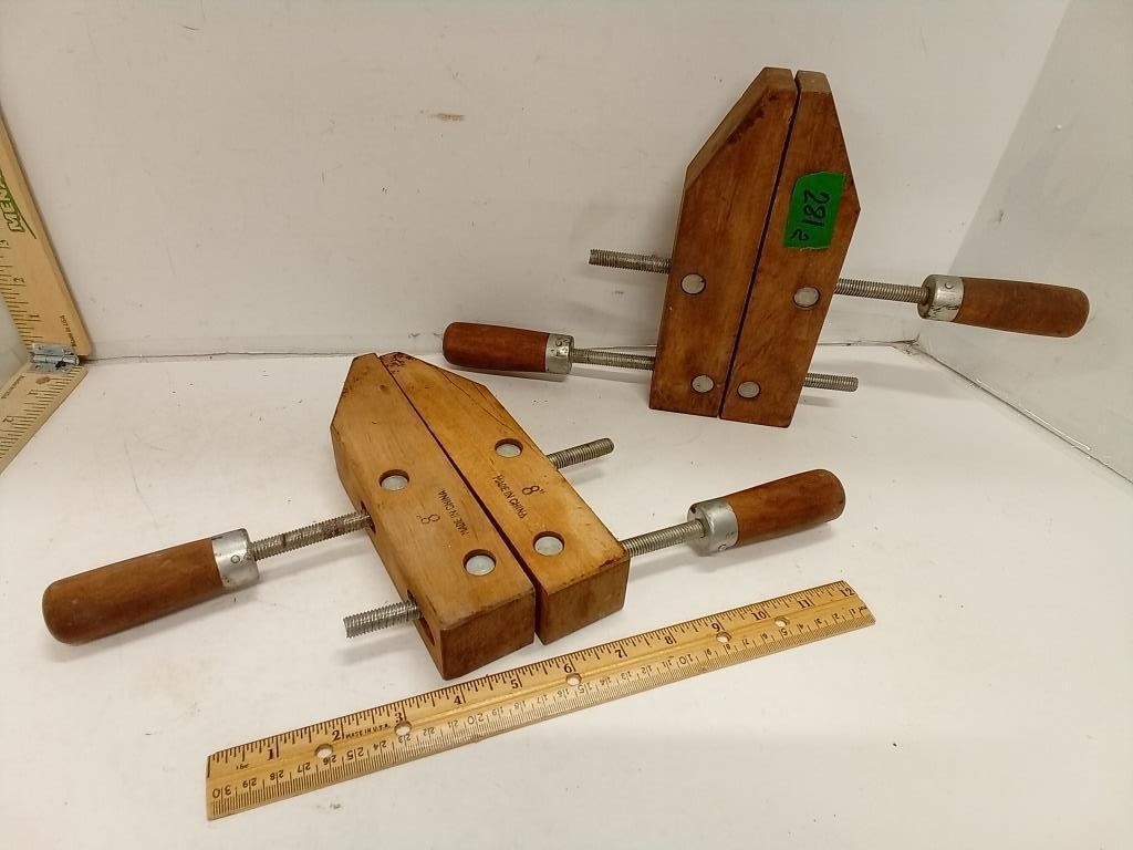 Wood Gluing Clamps 8" 2