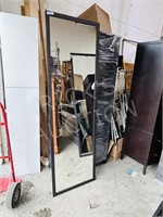 Restoration Hardware Metal framed mirror