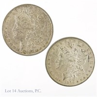 1879 Silver Morgan Dollars (2)