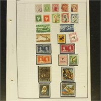 New Zealand Stamps Mint NH on pages in mounts,