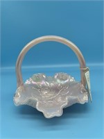 Fenton Opalescent Basket