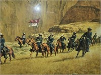 The Long Knives 727/1000 Litho frank McCarthy W/Co
