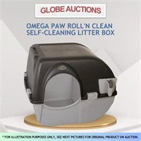 OMEGA PAW ROLL'N CLEAN SELF-CLEANING LITTER BOX