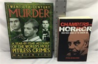 F12) TWO NEW TRUE CRIME BOOKS