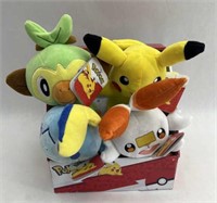 4 Pk Poke Mon Stuffies