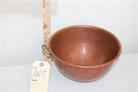 Copper bowl