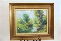 Original Signed Artwork on Canvas - Summer Meadow