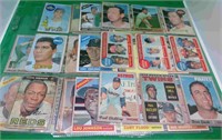 42x 1960-70's Baseball Cards Bonds Banks CL ++