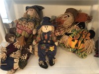 Fall Decor - Scarecrows