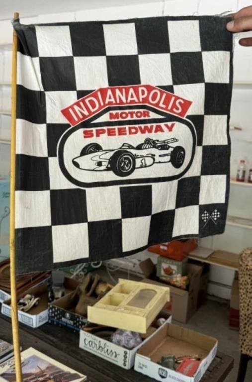 Indianapolis Speedway Checkered Flag